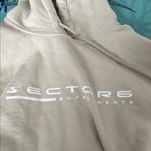 Sector Supplements Beige Hoodie